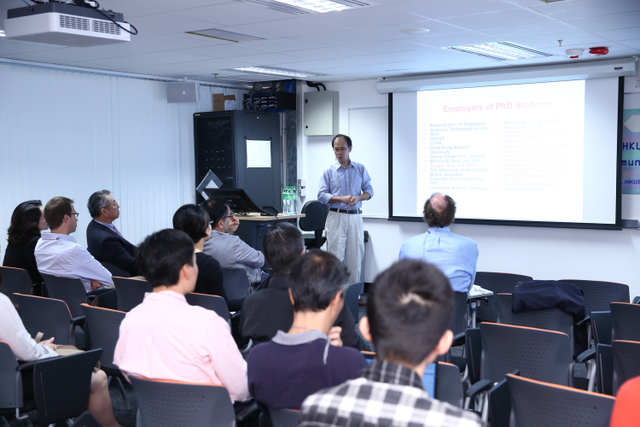 The 1st EPFL-HKUST Workshop on Computer and Communication Sciences - Prof Siu-Wing Cheng