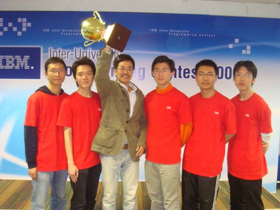 Dr. Wilfred NG with some of the members from the winning teams