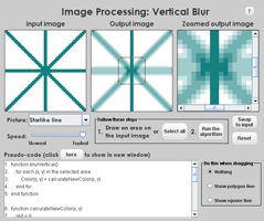 The Vertical Blur Learning Object