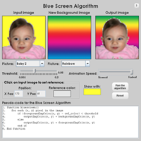 Blue Screen Algorithm