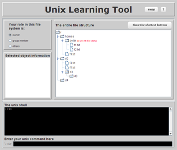 Unix Learning Tool