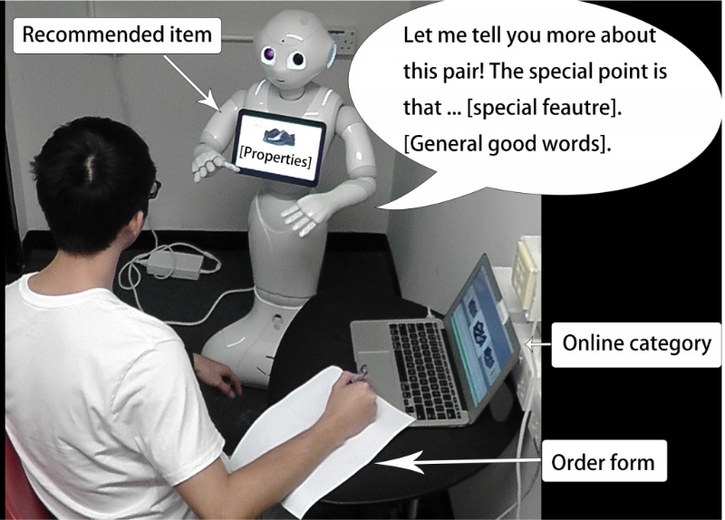 Teaser image of Design and Evaluation of Service Robots Proactivity in Decision-Making Support Process